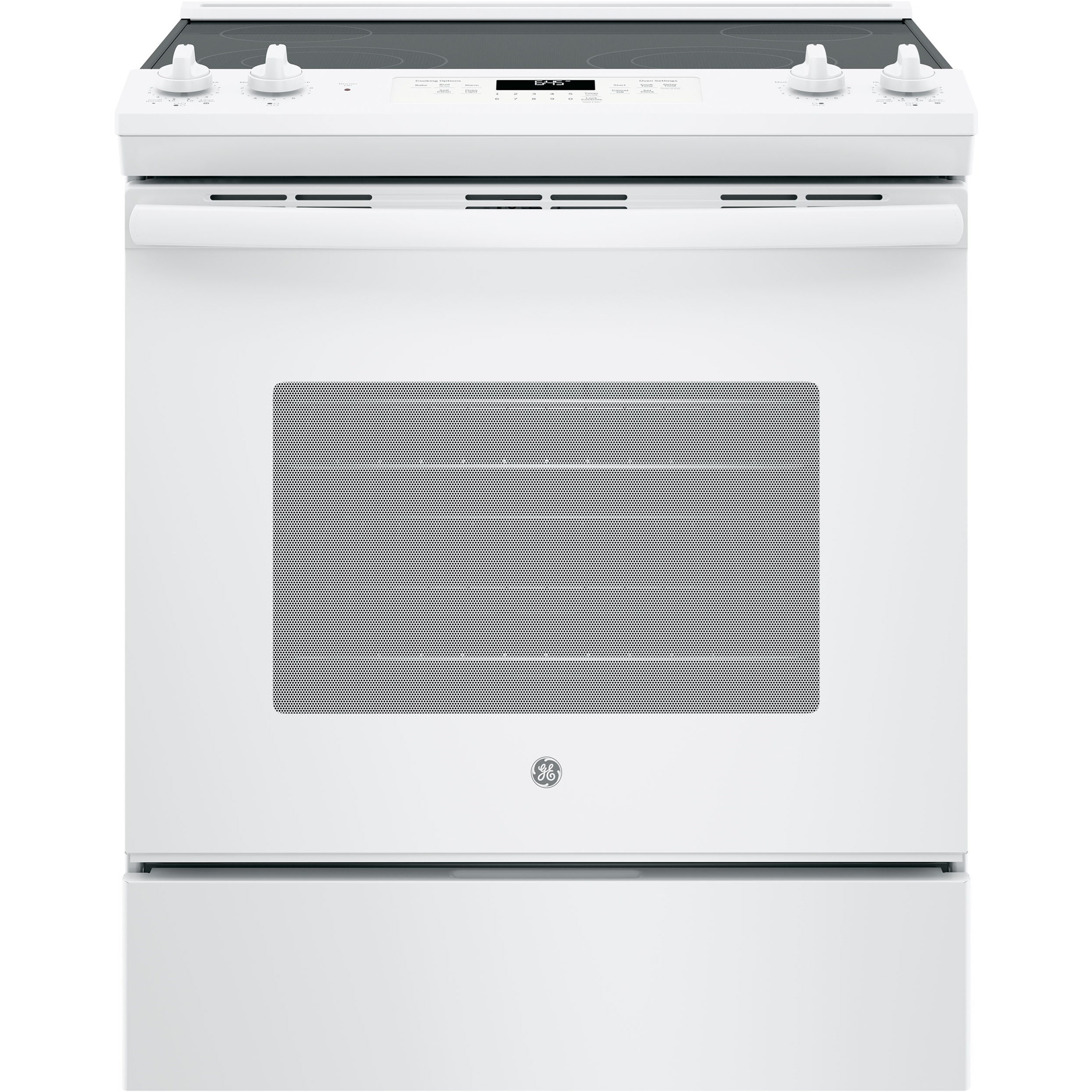 GE Appliances JS645DLWW 30" 5.3 Cu. Ft. SlideIn Electric Range